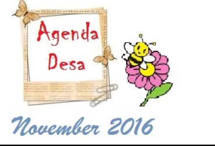 Agenda Bulan November 2016