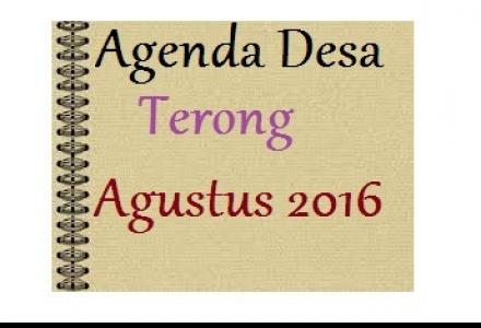 Agenda Bulan Agustus 2016