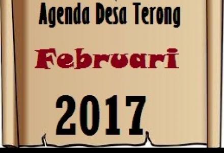 Agenda bulan FEBRUARI 2017