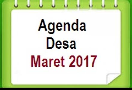 Agenda Bulan MARET 2017