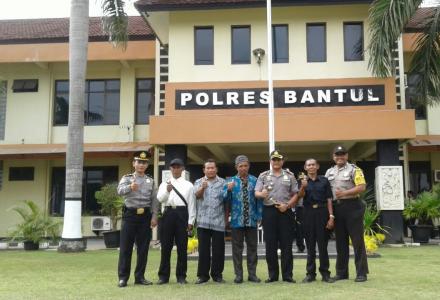 APEL BESAR AWAK POSKAMLING DI MAPOLRES BANTUL