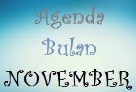 Agenda Bulan November