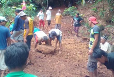 Bedah Jalan di Pedukuhan Pancuran