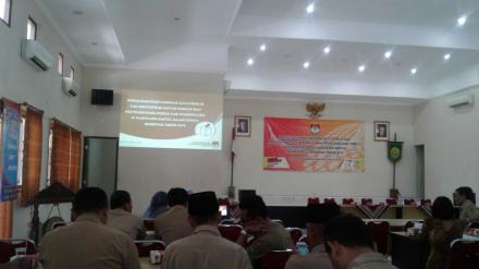 Sosialisasi Tahapan Pemutakhiran Data Pemilih dan Penyusnan Daftar pemilih
