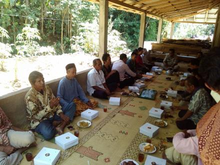 Sosialisasi Program Padat Karya di Pedukuhan Pancuran