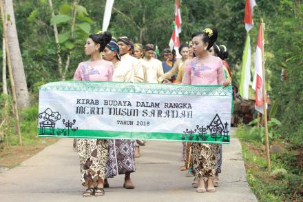 Kirab Budaya Pedukuhan Saradan