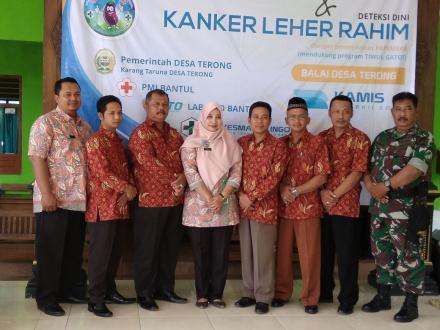 DOnor Darah & Deteksi Dini Kanker Leher Rahim di Desa Terong