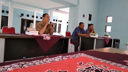 Rakor Panitia Pilurdes di Kecamatan Dlingo