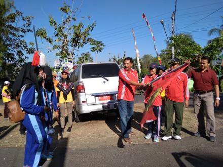 Jalan Santai Dalam Rangka HUT RI Ke-73