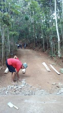 Pembangunan Rabat di Pedukuhan Rejosari