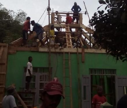 Perbaikan Masjid Al Hidayah Pancuran RT 01