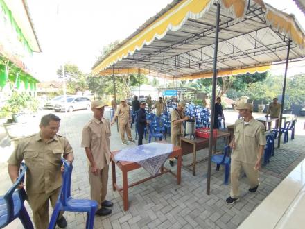 Kerja Bakti Persiapan PIN Polio