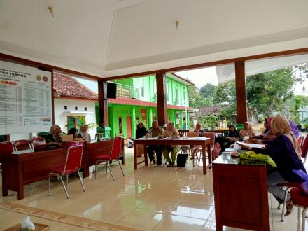 Pertemuan Pokja III Kalurahan Terong