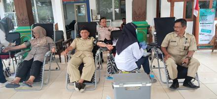 Donor Darah Dalam Rangka Hari Jadi Kalurahan Terong ke-113