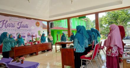 Pertemuan Rutin PKK Inti Kalurahan Terong