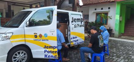 Layanan Jempol Si Panda Hadir di Kalurahan Terong Lebih Awal