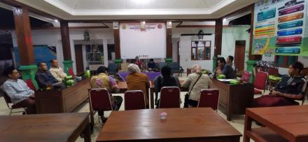 Matangkan Persiapan Festival Rintisan Budaya di Imogiri, Kalurahan Terong Gelar Rakor Intensif