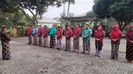 Apel Pagi di Kalurahan Terong, Lurah Sugiyono Mohon Doa Restu Pilurah dan Lomba Inovasi Desa