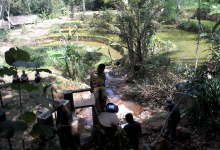 SOSIALISASI PEMBANGUNAN DAM UNTUK IRIGASI DI DESA TERONG OLEH DINAS SUMBER DAYA AIR KABUPATEN BANTUL